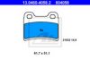 ATE 13.0460-4058.2 Brake Pad Set, disc brake